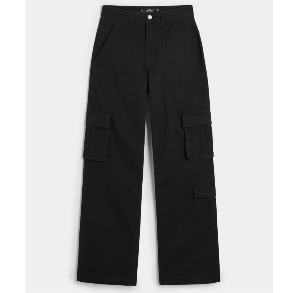 Hollister ultra high-rise baggy cargo pants